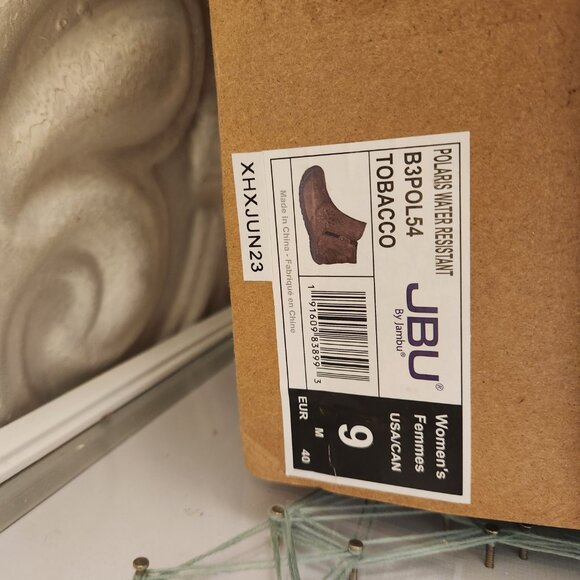 JBU WaterProof "Polaris" Booties in Tobacco. NIB. Size 9 - Picture 3 of 10